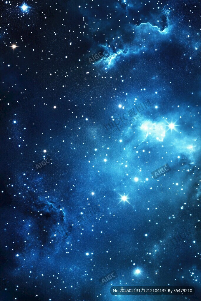 璀璨星河背景