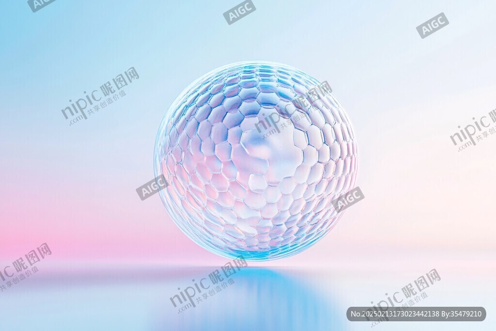 創意圖案設計漸變球形