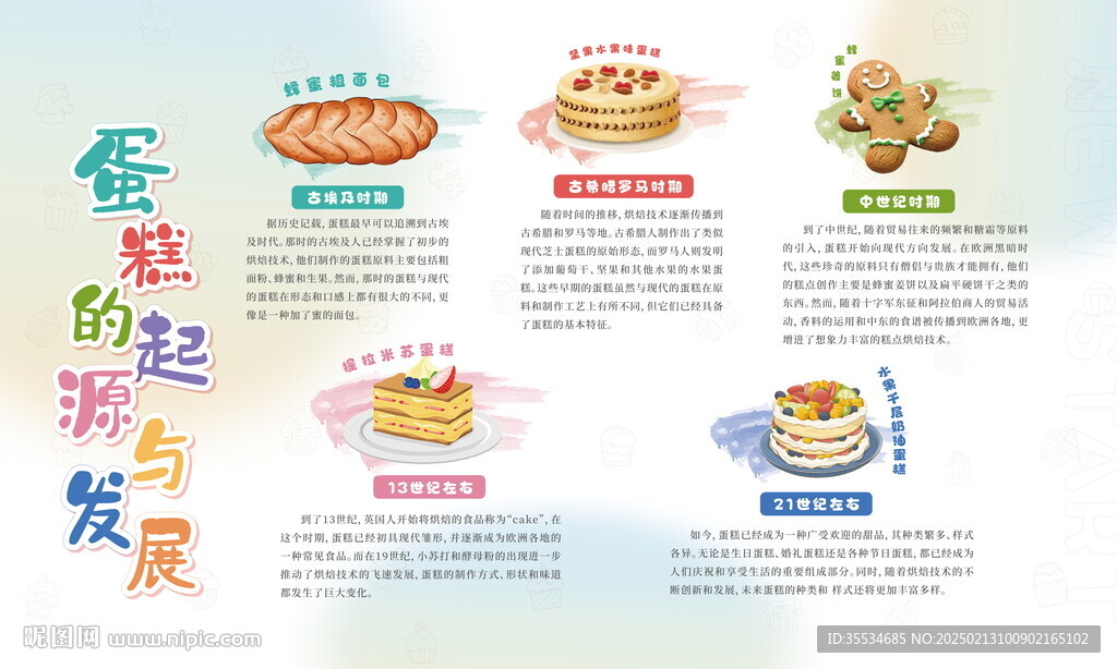 蛋糕起源與發(fā)展種類介紹桁架展架