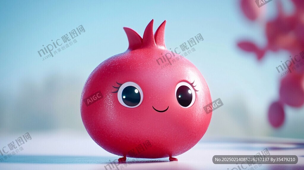 番茄卡通形象ip
