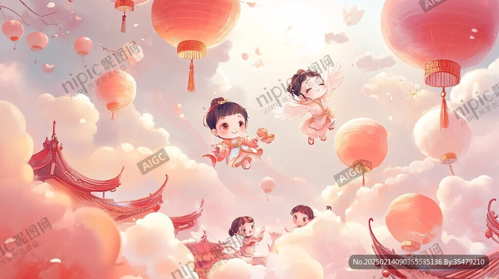 春節插畫系列