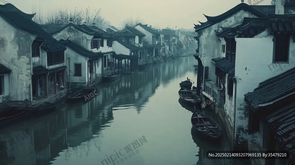 唯美浪漫江南水鄉風情