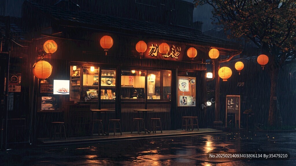 居酒屋與街道