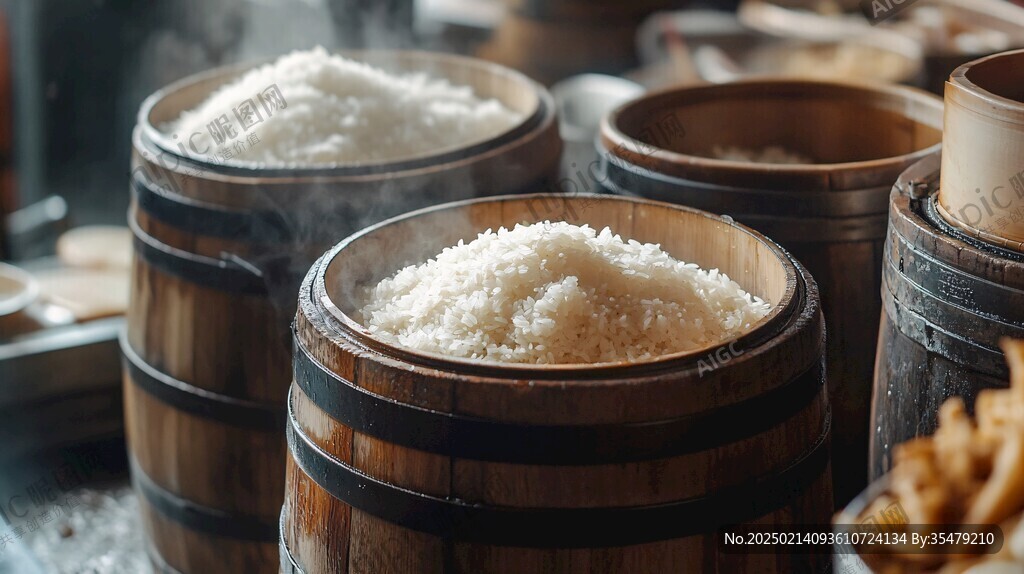 自助蒸米飯