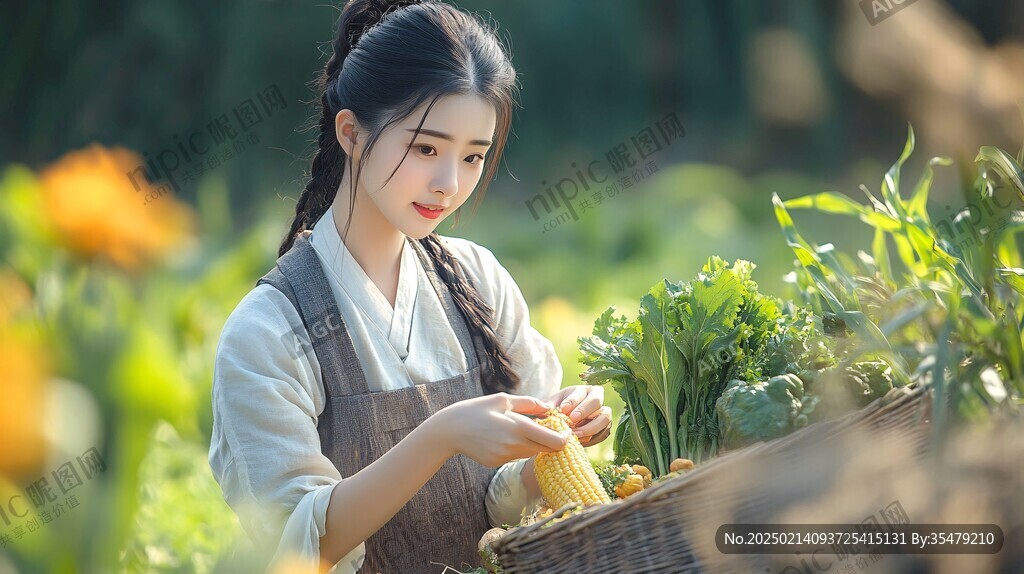 漢服農(nóng)女