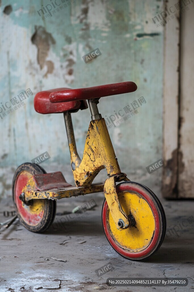 廢棄的童車