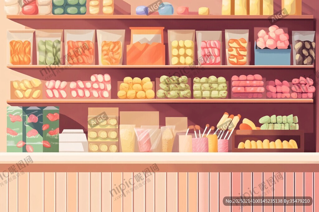 糖果店食品店