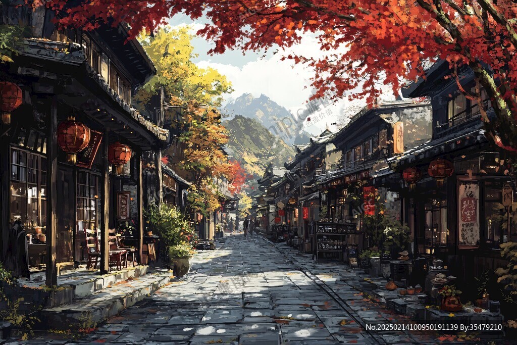 古代繁華街道