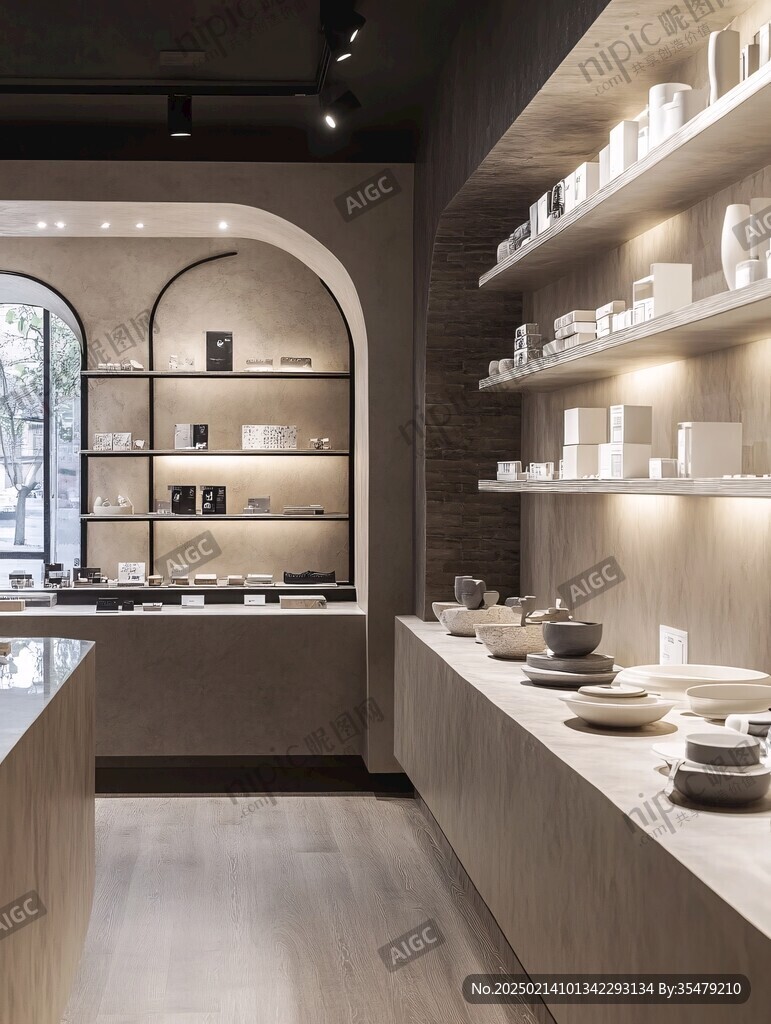 陶瓷店工藝品店設計