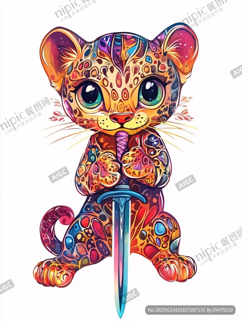 馬虎面插畫