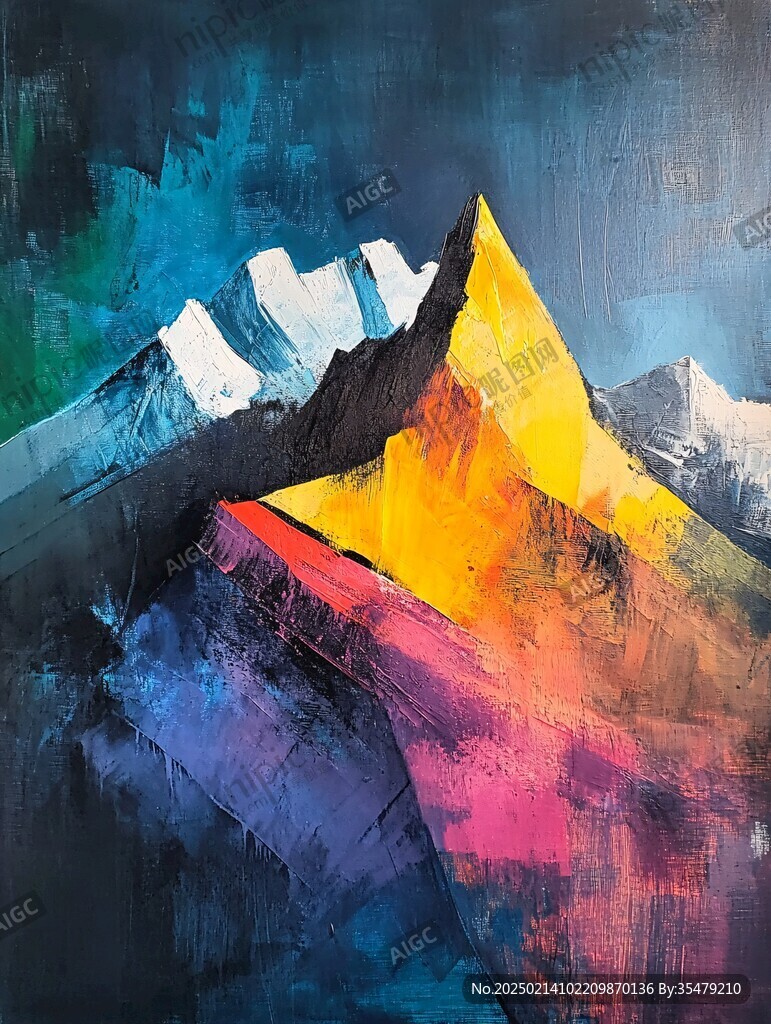 裝飾畫山