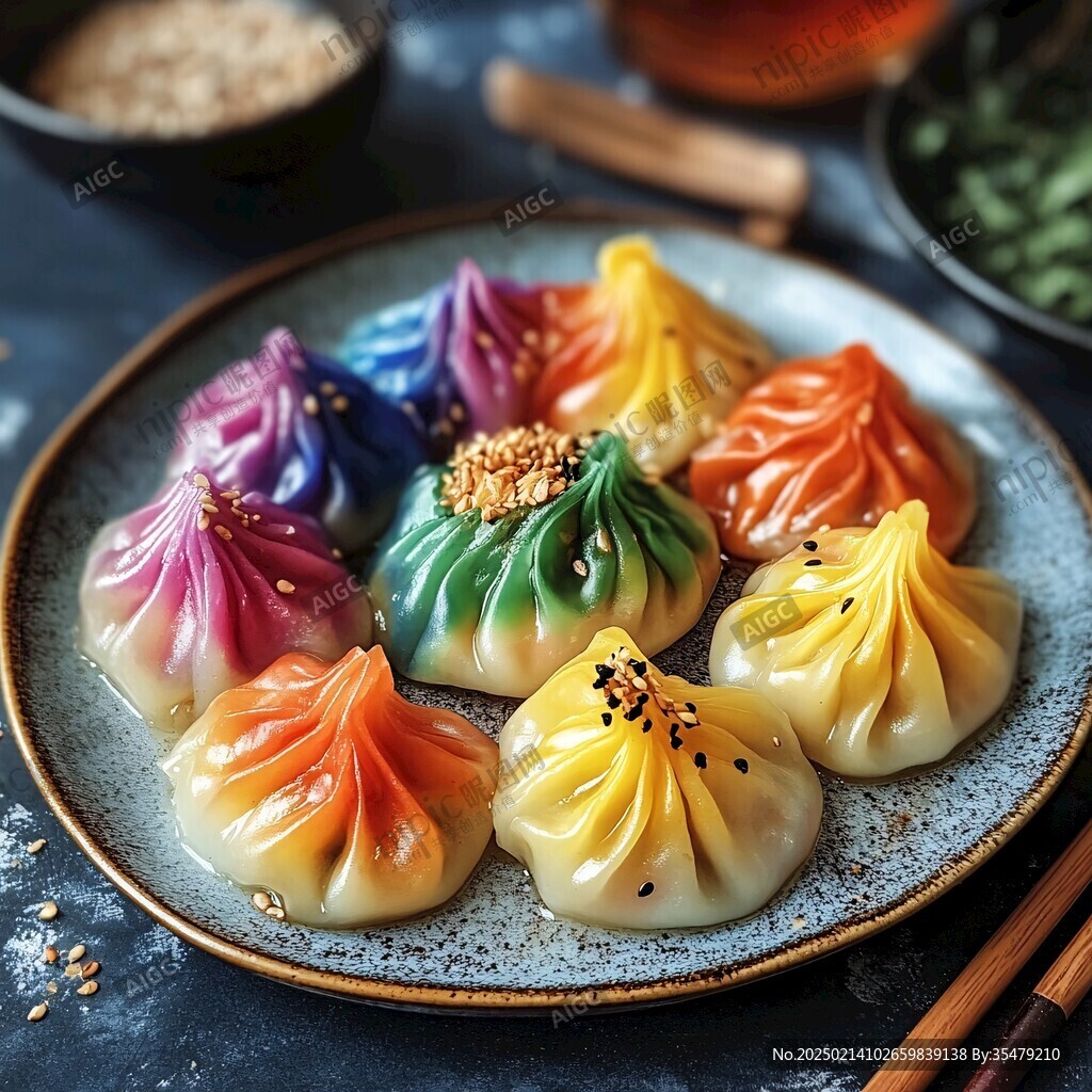 七彩湯包
