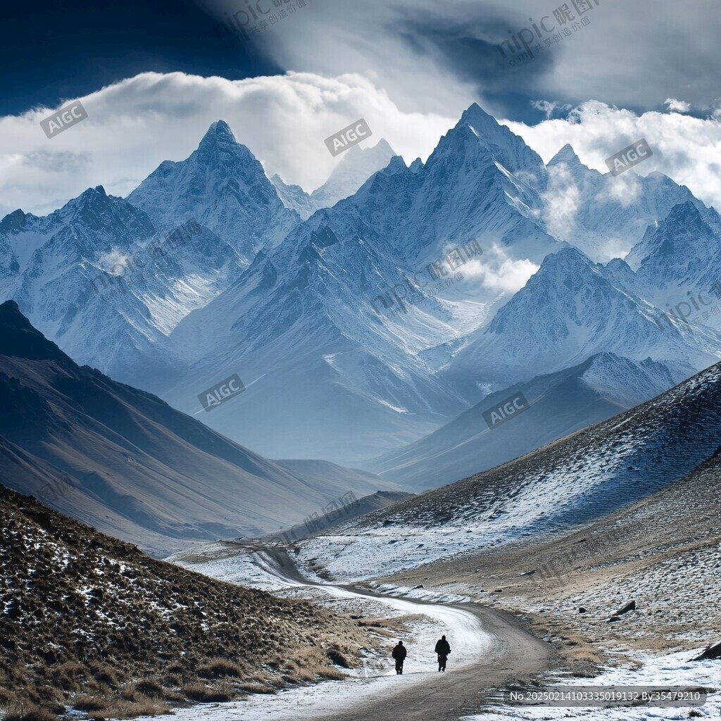 高清昆侖山