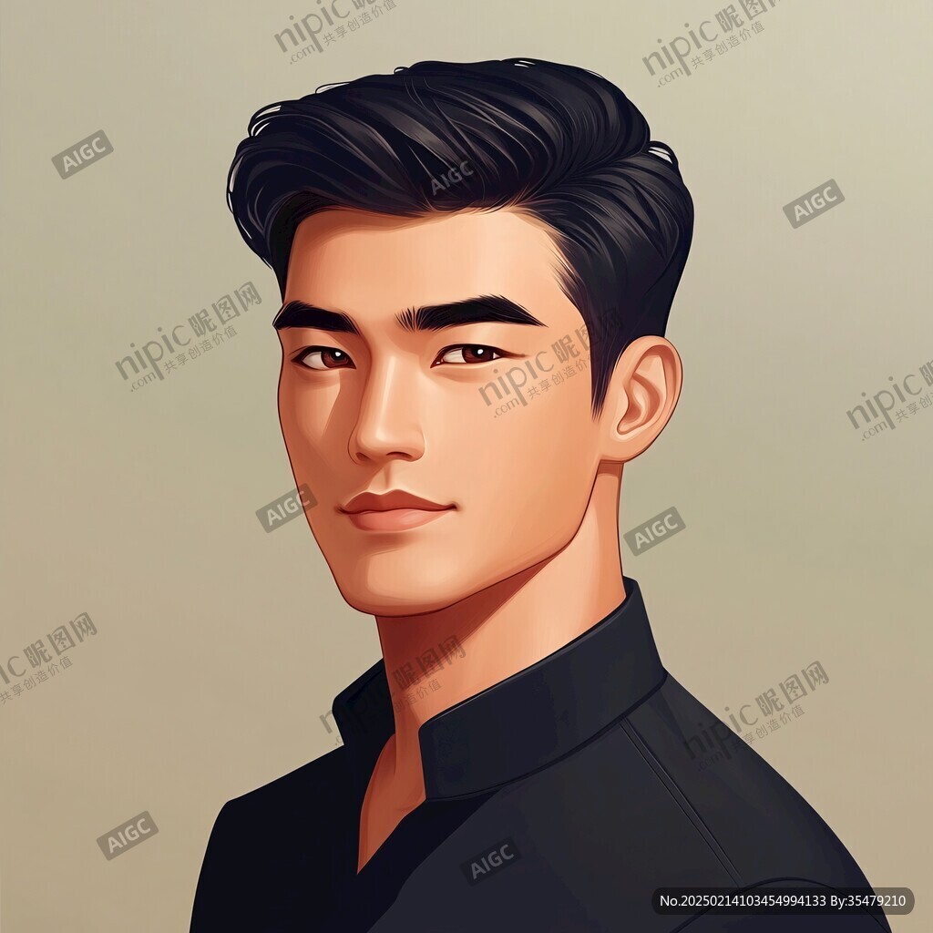 男生頭像設(shè)計(jì)