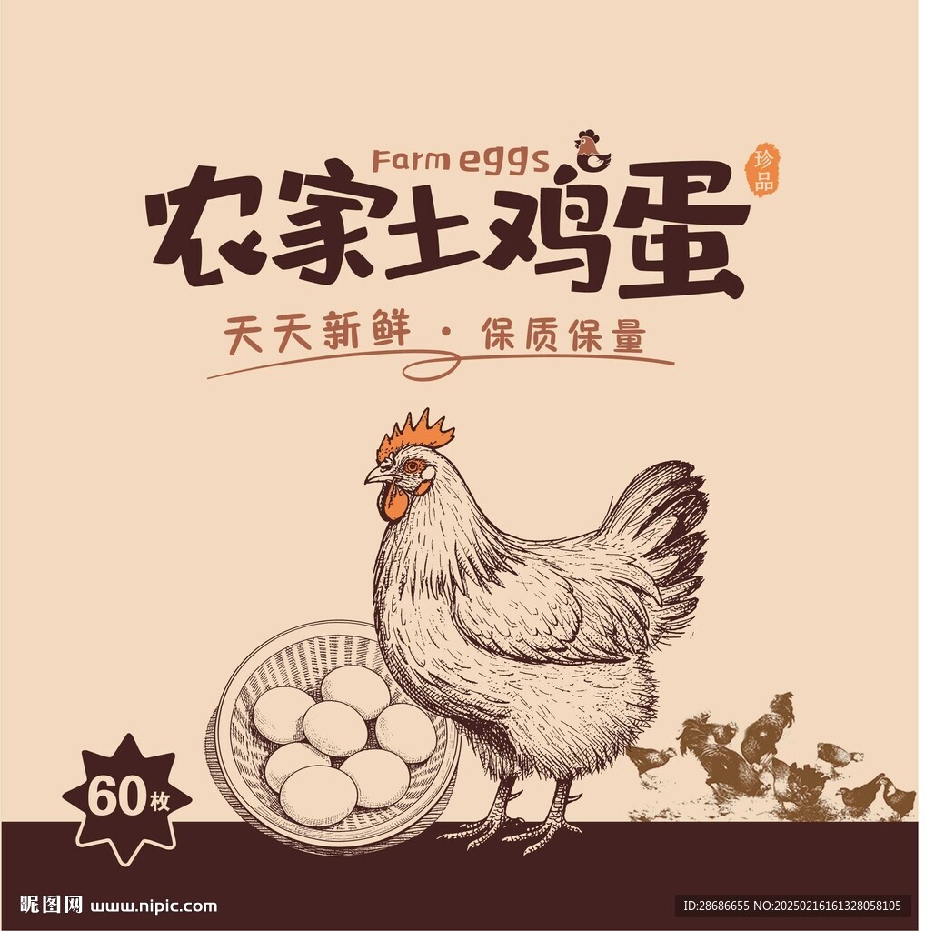 農(nóng)家土雞蛋 包裝  雞蛋海報 