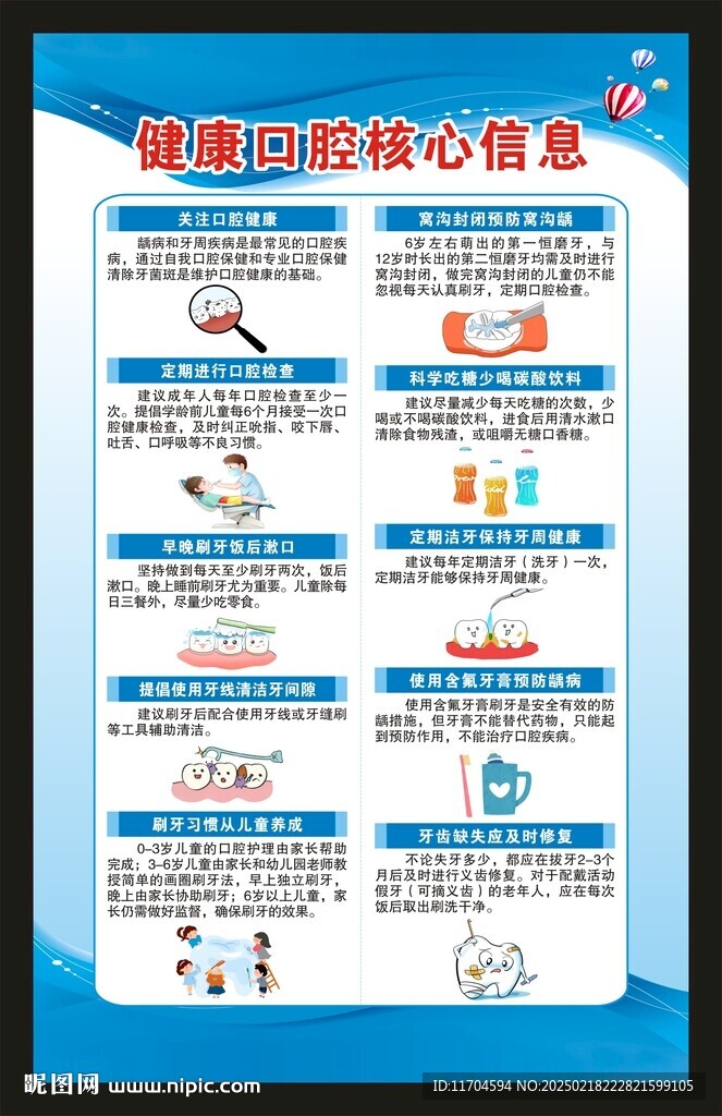 全國愛牙日海報(bào)