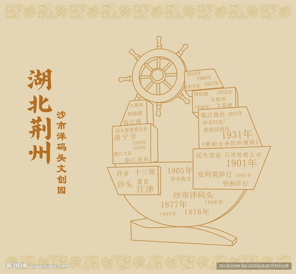 湖北省荊州沙市洋碼頭文創(chuàng)園