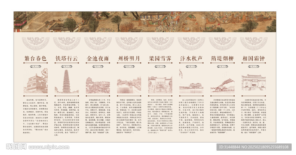 汴梁八景 