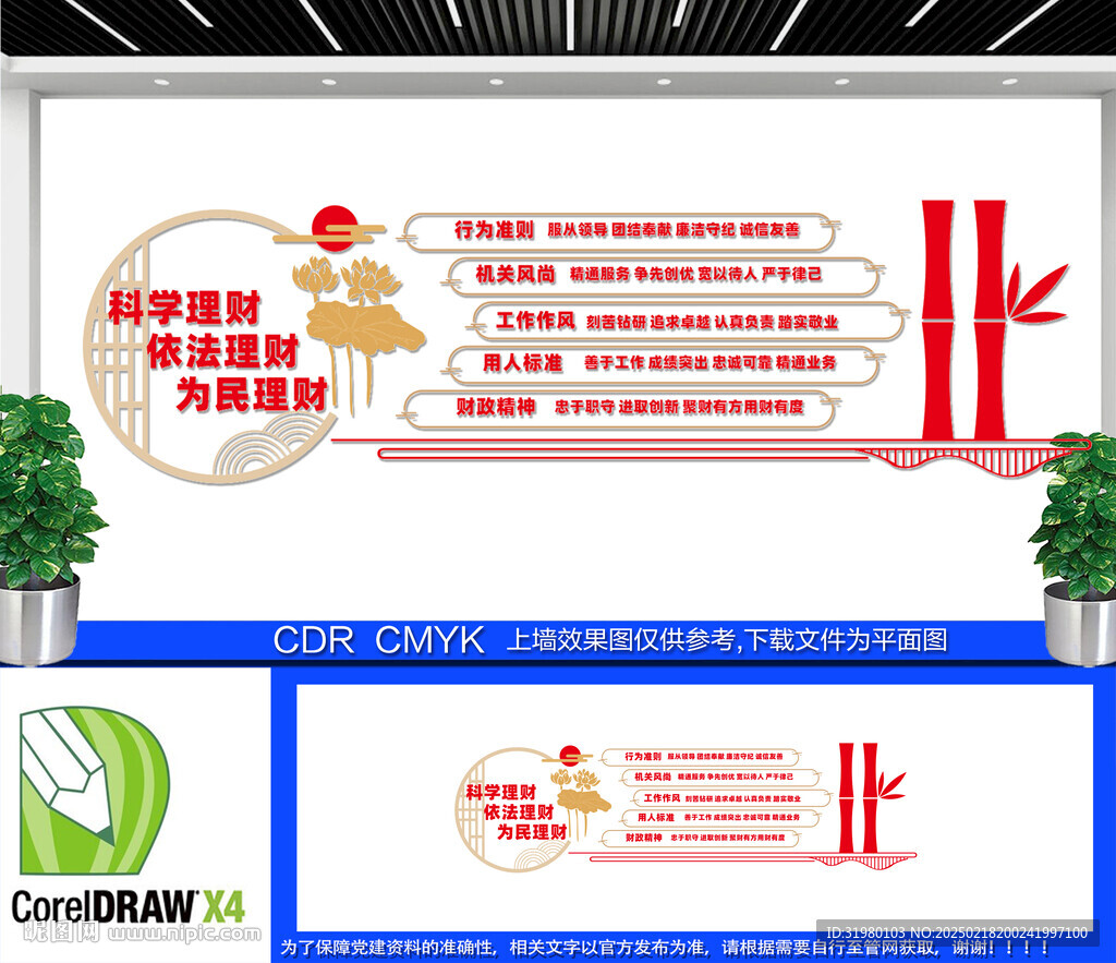陽光財政文化墻