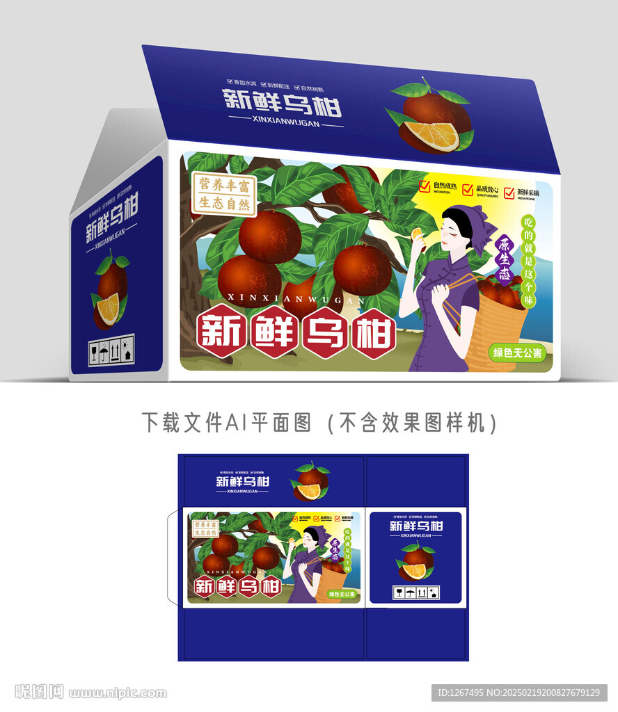 黑皮烏柑包裝