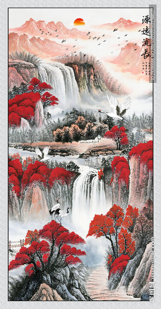 玄關國畫
