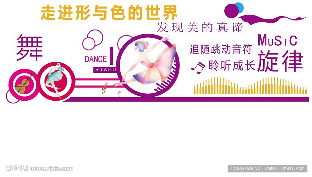 舞蹈文化墻