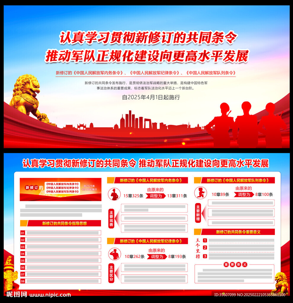 新修訂的共同條令
