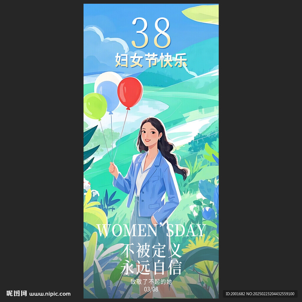 38節(jié)海報(bào)