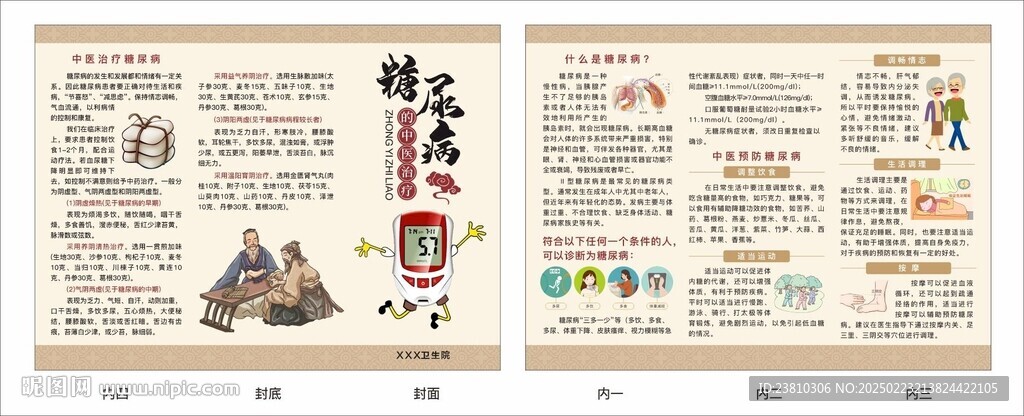 糖尿病折頁