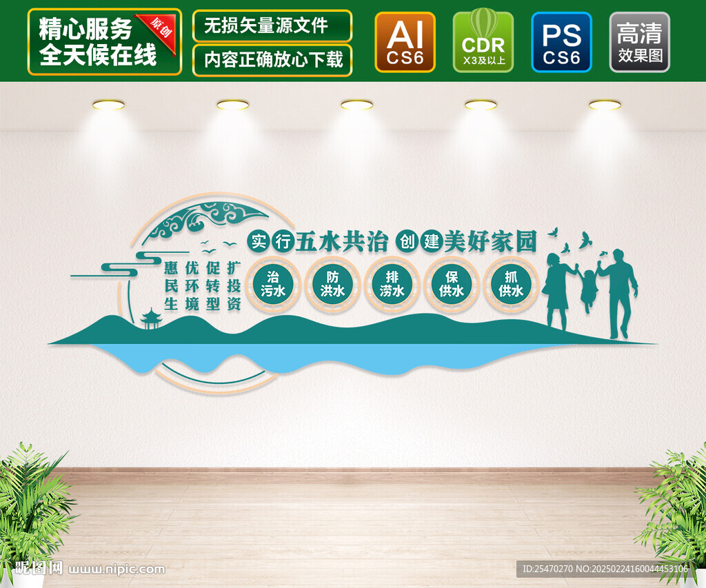 五水共治文化墻