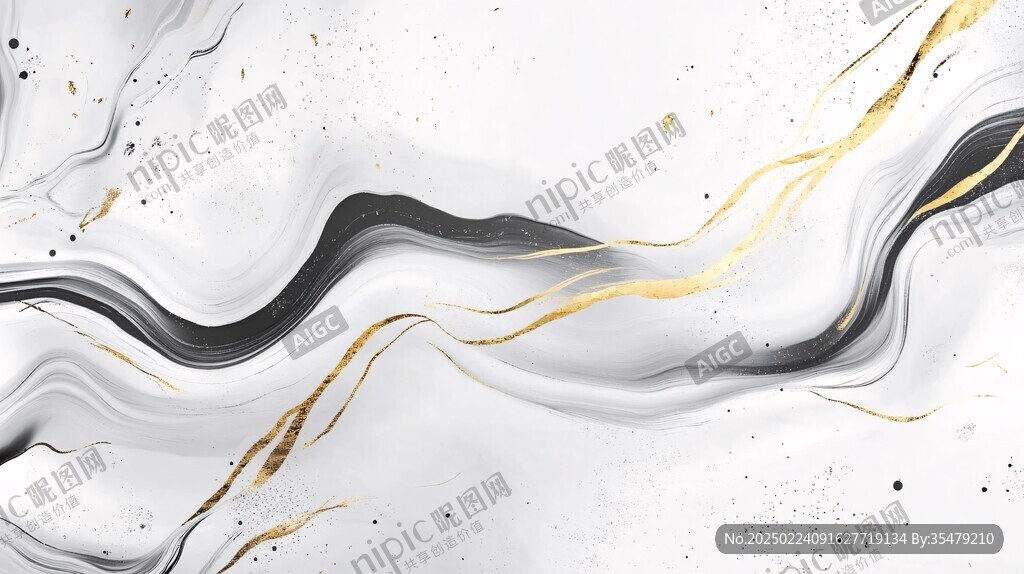 抽象畫水墨紋理線條