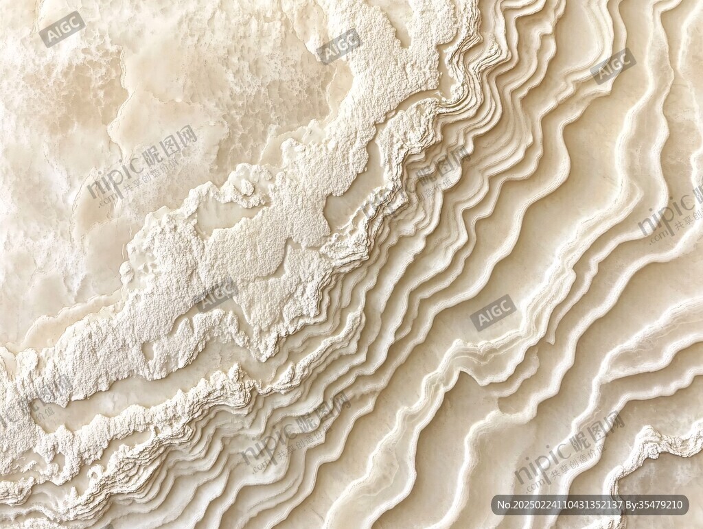 黃色波浪砂巖