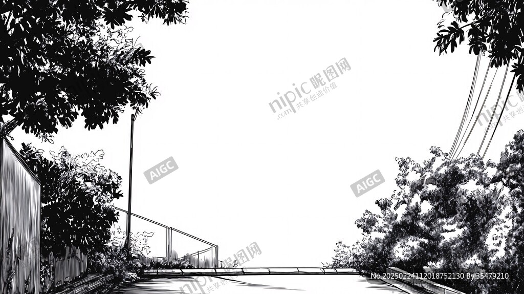 街景線稿