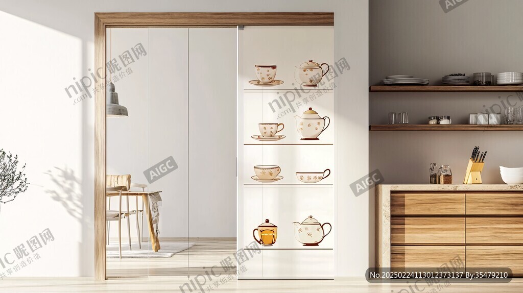 茶具櫥柜