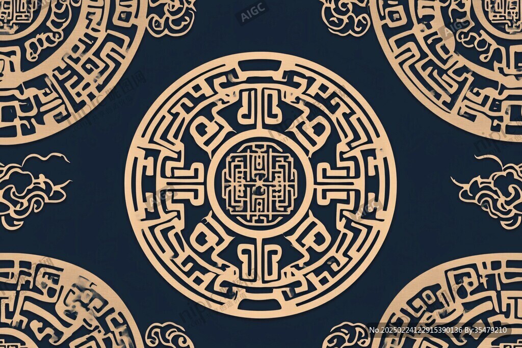 傳統底紋圖案