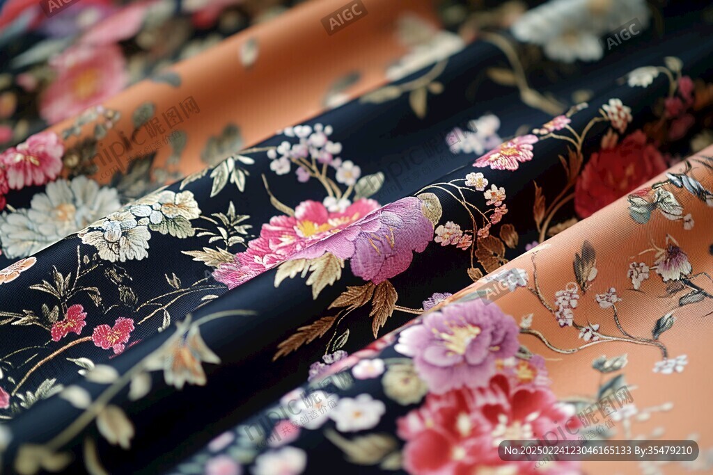 布料錦緞服裝漢服圖案