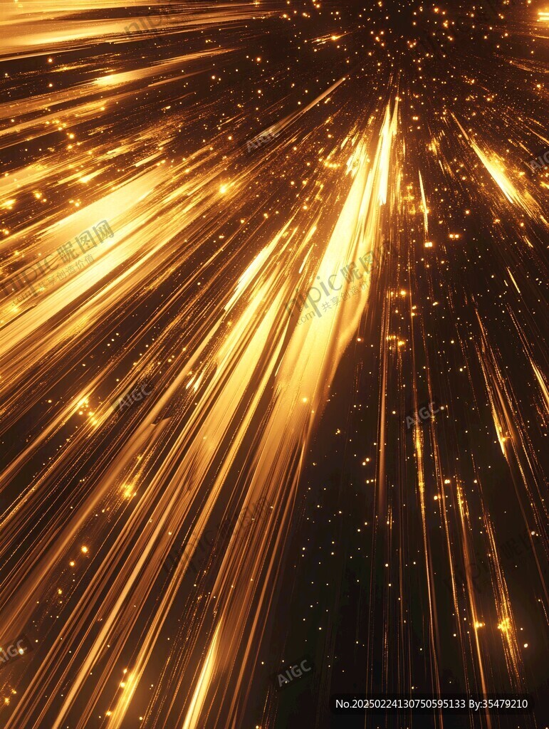 金色無限科技背景