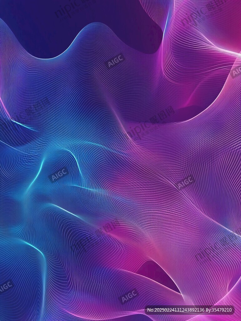 幻彩漸變背景科技背景