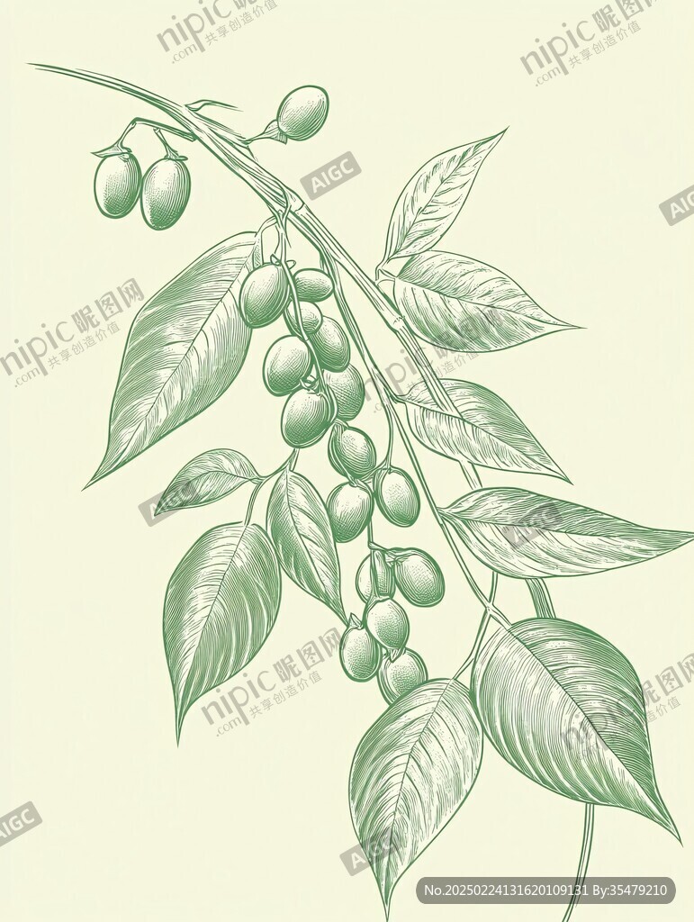 山胡椒線稿