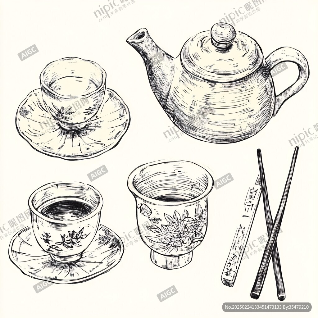 手繪茶道