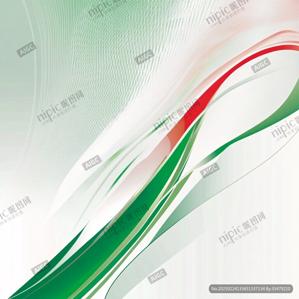 紅綠線條背景圖片