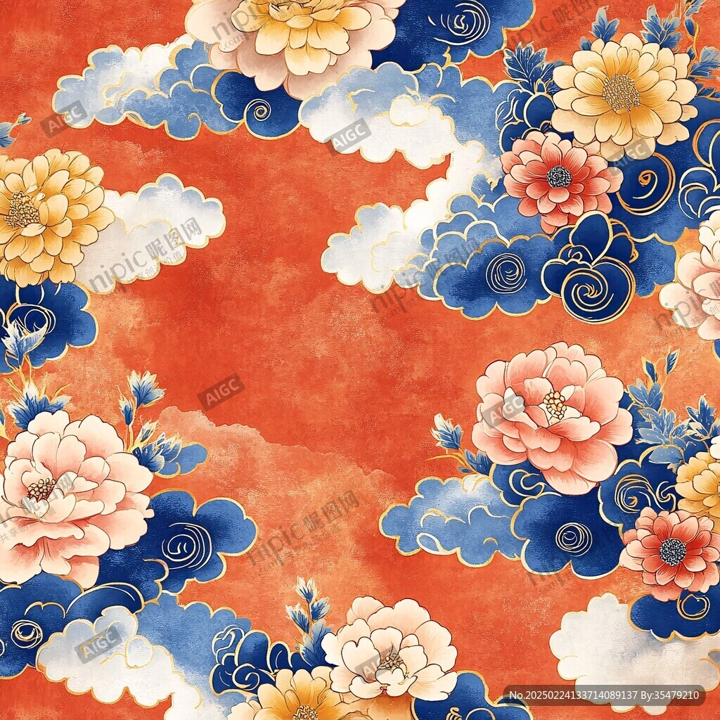 云紋大花