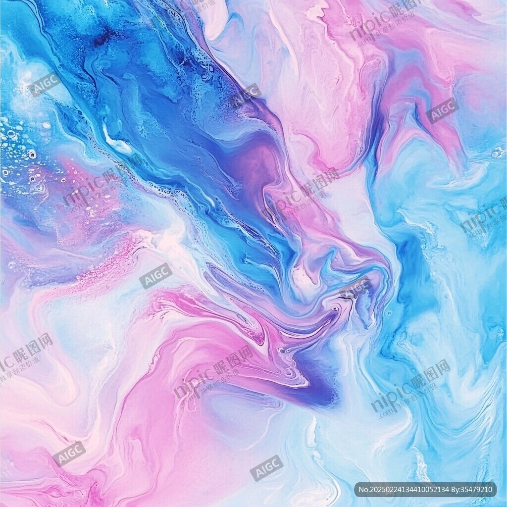 炫麗的夢(mèng)幻流體畫