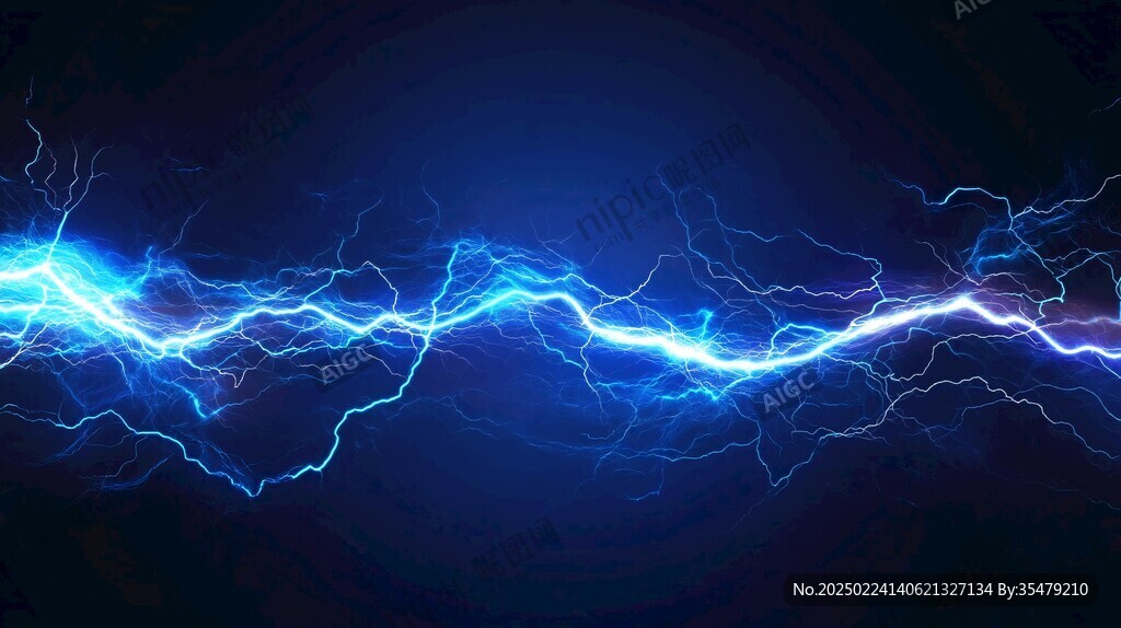 閃電線條