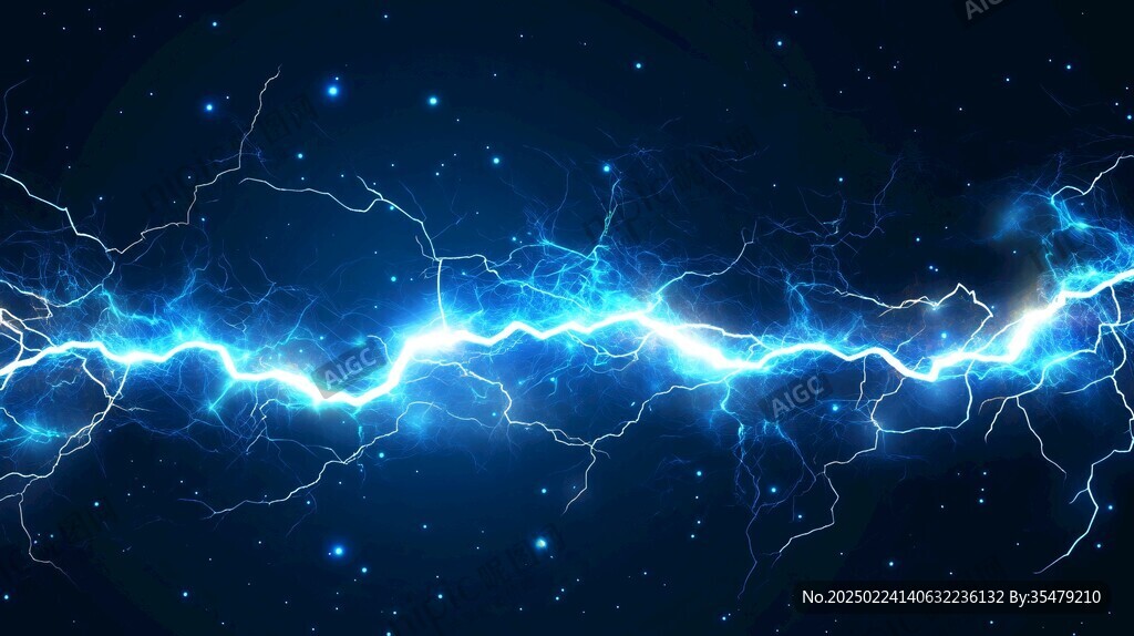 閃電線條