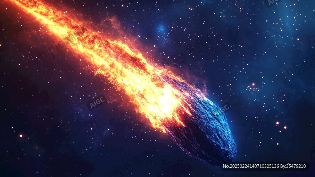 流星隕落隕石