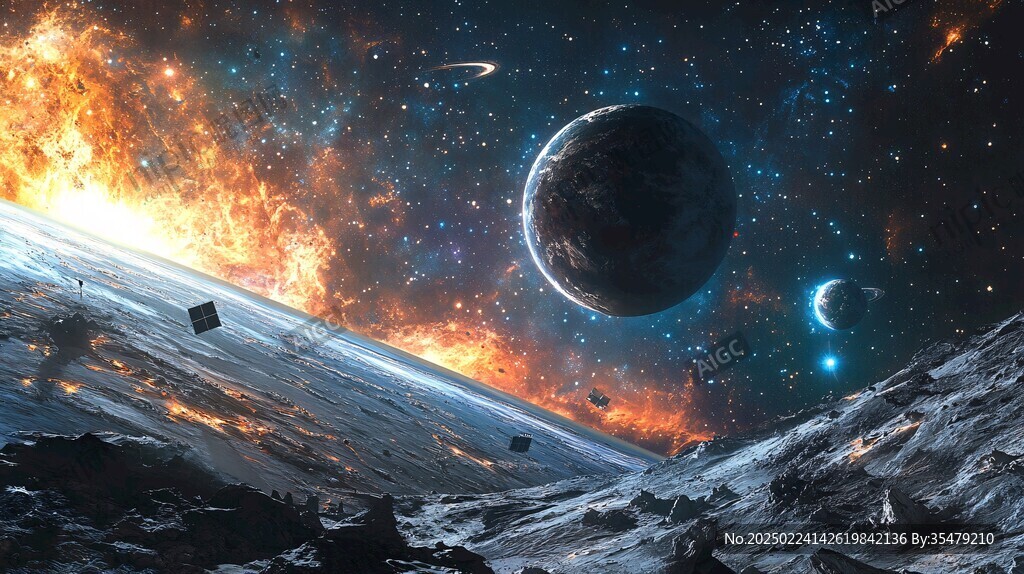 星球宇航員壁紙