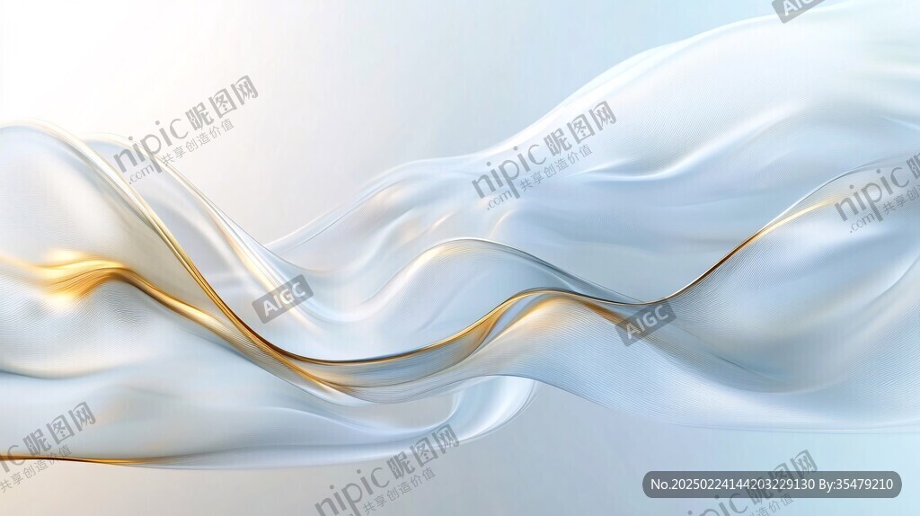 純凈唯美彎曲
