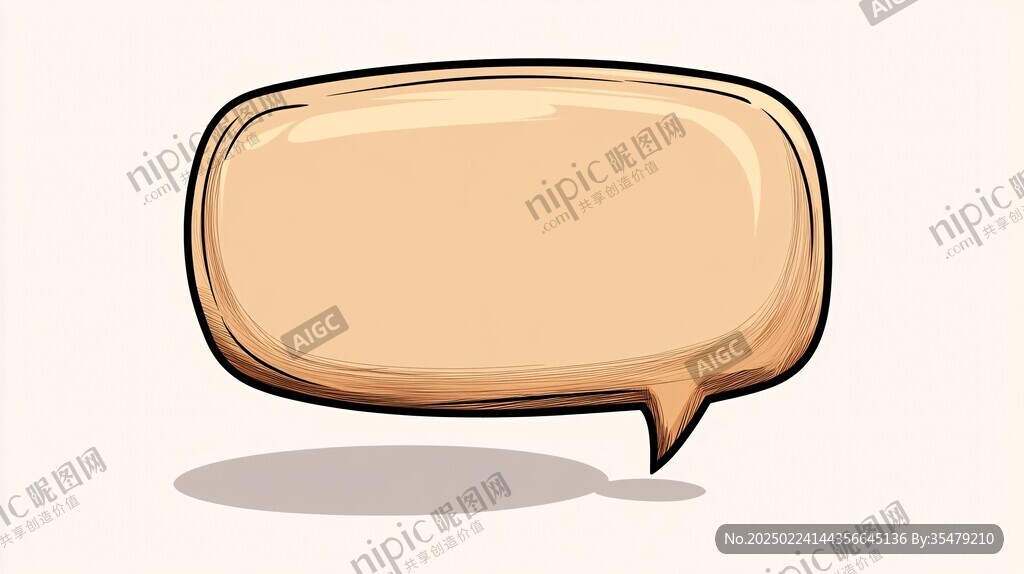 卡通對話框