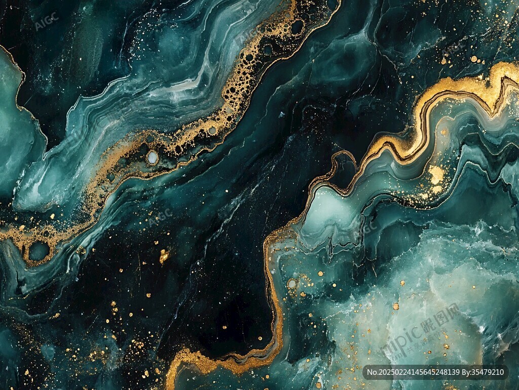 流體流彩裝飾畫